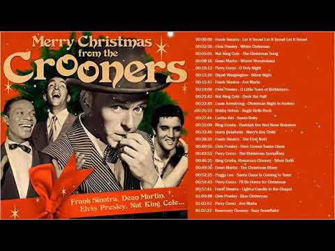 Frank Sinatra Dean Martin Elvis Presley Nat King Cole Bing Crosbey-Merry Christmas from the Crooners