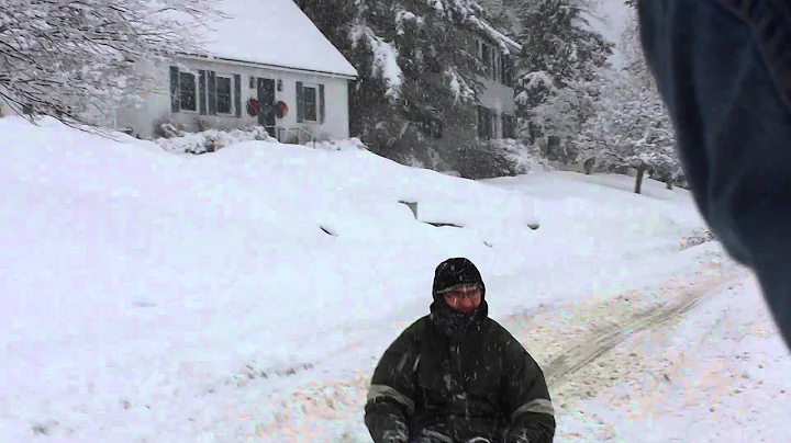Vermont sledding