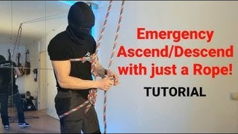 Ascend/Descend with just a Rope Tutorial