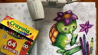 Crayola Crayon Coloring for the Grown-ups