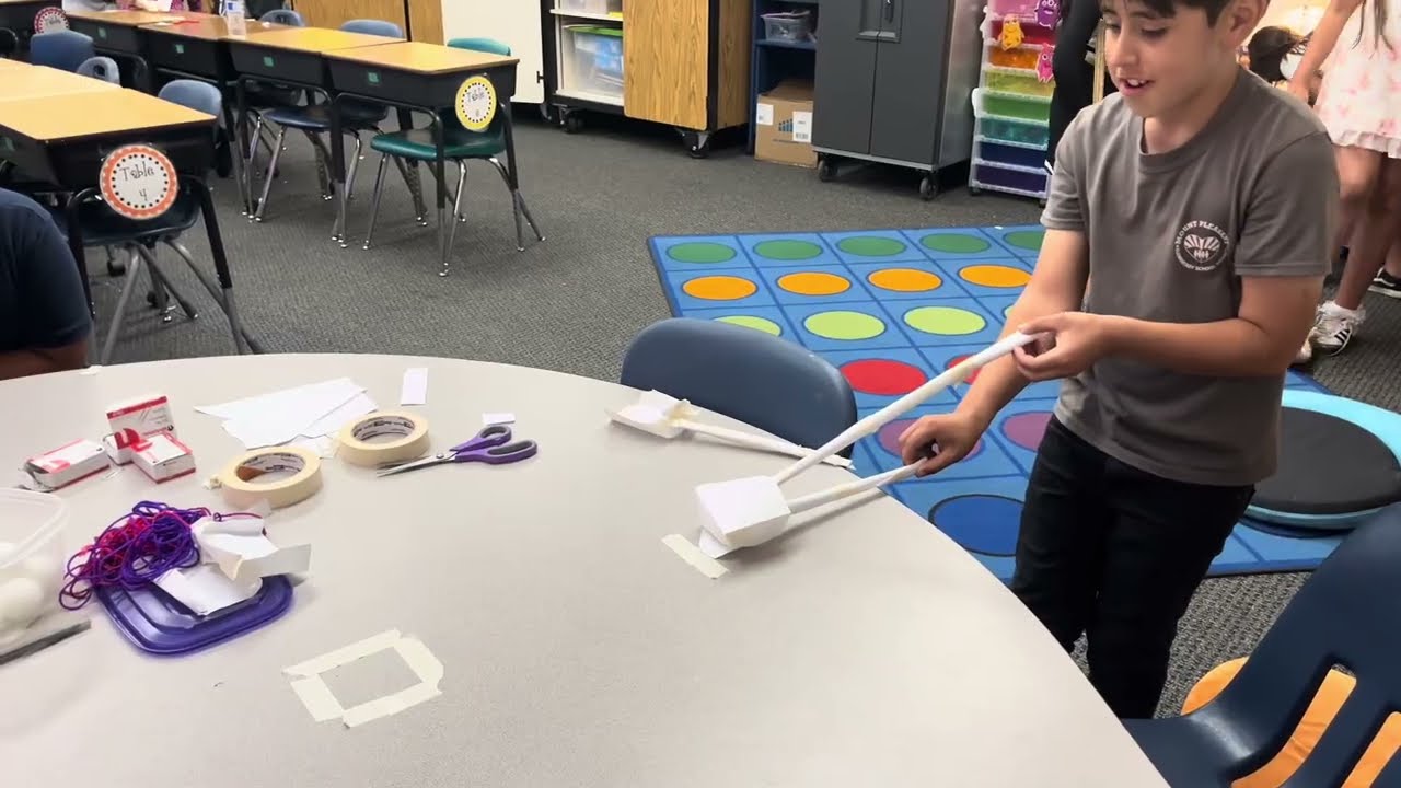 🚀 Ms. Row’s 3rd Grade Class – Trimester 3 STEAM Challenge Spotlight