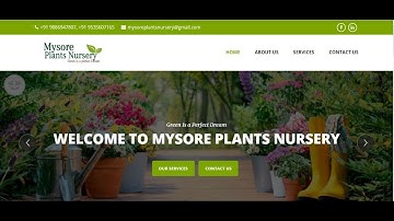 TECHUBB DEVELOPMENT | Plants Nursery Website