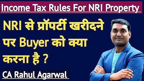 Buying Property from NRI: Income Tax Compliance