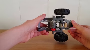 Lego Technic Compact Differential lock system 4K