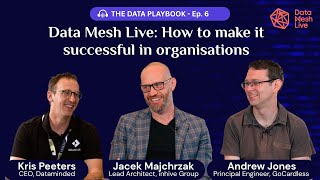 Data Mesh Live: How to make it successful in organisations, with Jacek Majchrzak & Andrew Jones