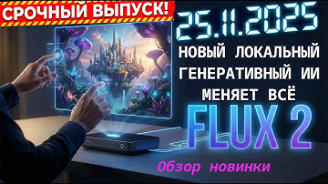 ⚡МОЛНИЯ: FLUX 2 уже здесь! Новый король нейросетей? 👑 Первый обзор