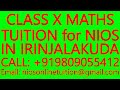 CLASS X MATHS TUITION for NIOS IN IRINJALAKUDA- SECONDARY &amp; SENIOR SECONDARY- SCIENCE, PHYSICS