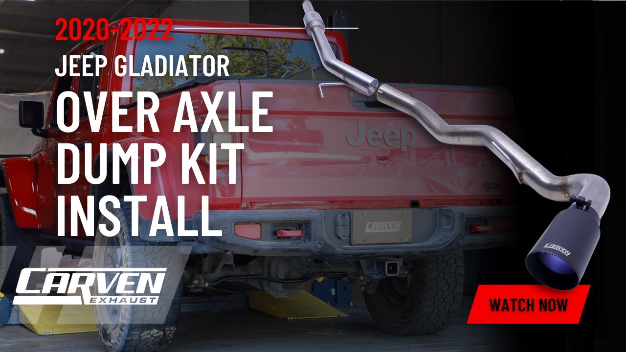 20202023 Jeep Gladiator Over Axle Dump Kit Install/Overview Video