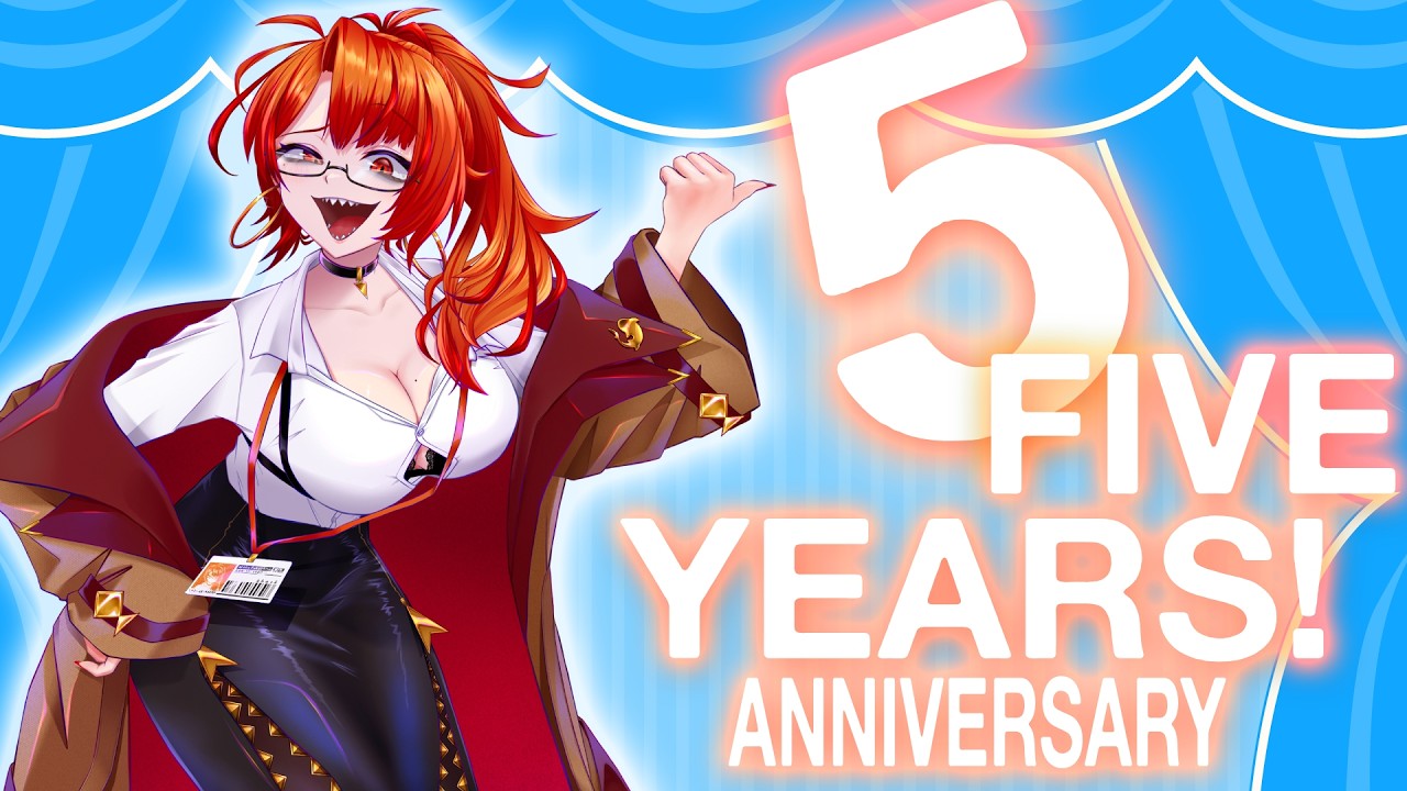 5 YEAR ANNIVERSARY🎉 - how did I get here 🎉 NEW MERCH !merch !vershion