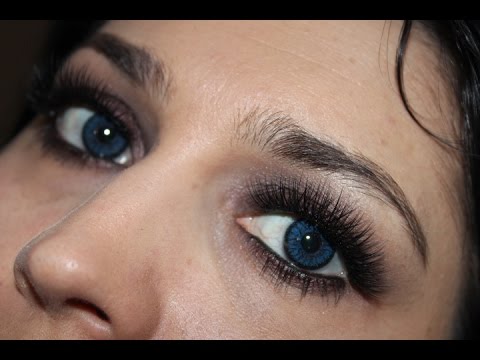 Bausch Lomb Pacific Blue Color Contacts Review Youtube