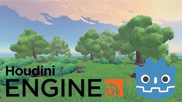 Houdini Engine in Godot - Introduction - Large Update