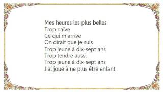 Céline Dion - Trop Jeune À Dix Sept Ans Lyrics
