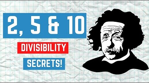 A secret trick to remember the 2, 5 and 10 divisibility rules | Beat the Calculator