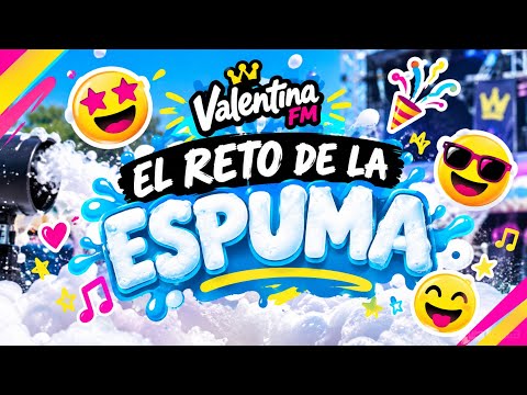 🫧🎉 VALENTINA FM TAKES ON THE FOAM CHALLENGE! 🎉🫧