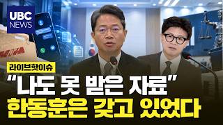 Kim Seung-won: 'How did internal prosecution files reach Han Dong-hoon?'… 'Must be investigated'