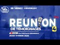 REUNION DE TEMOIGNAGES N 4 Jeudi 19 Mars 2026 Sion Tab 
