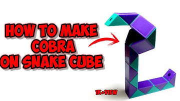 Snake Pattern On Snake Cube🐍🐍#ball#snake#cube#pattern#viral#shorts#desicubers