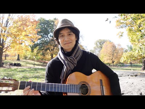 歌うたいのバラッド/UTAUTAI NO BALLAD Tsuyoshi sings in Central Park【English Subtitles】  A=432Hz