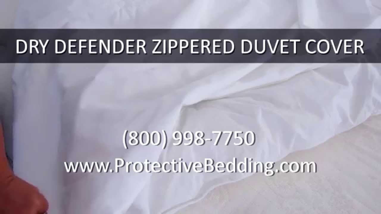 Dry Defender Zippered Duvet Cover Youtube