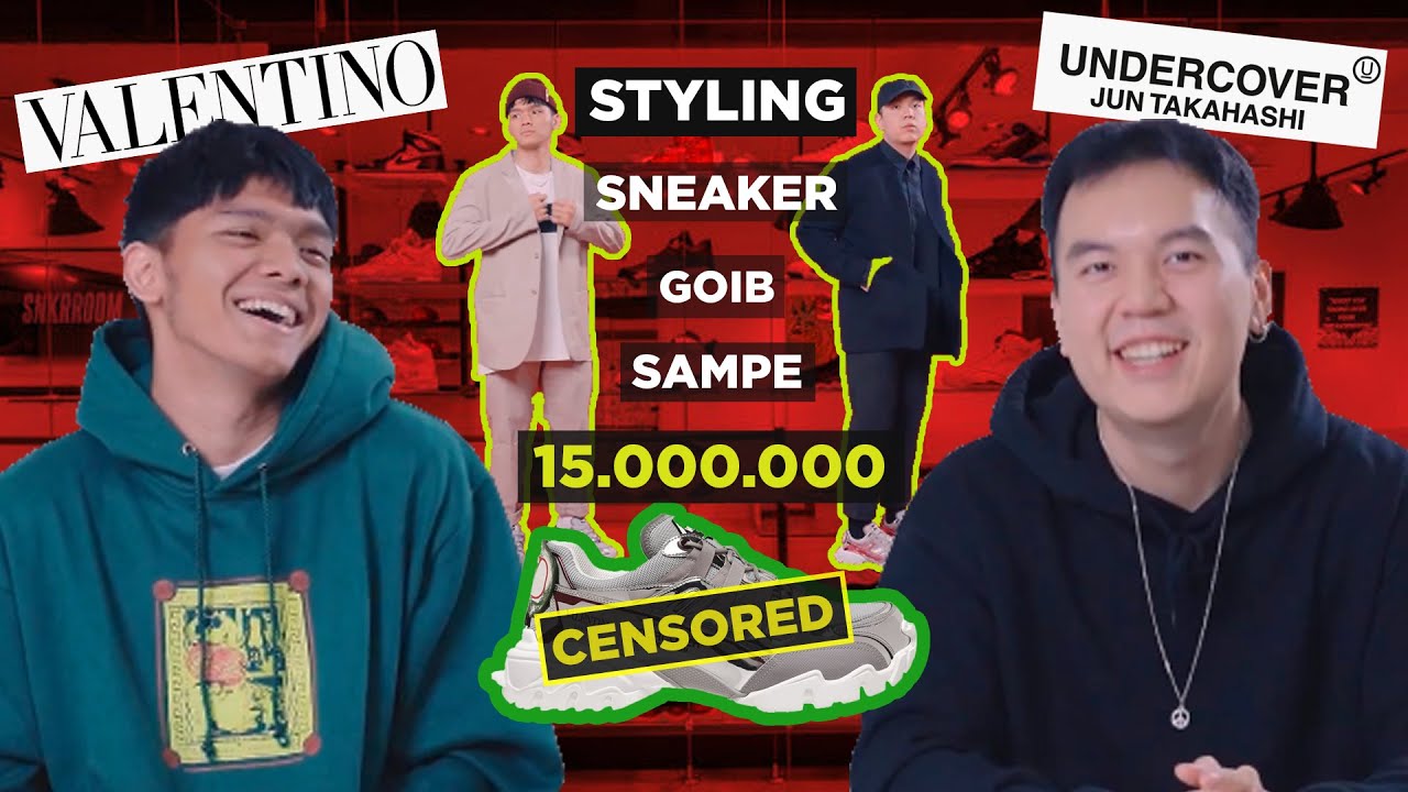 SNEAKER GHOIB IDR 18,000,000 VALENTINO X UNDERCOVER Full Review + Styling | #SNEAKLOPEDIA