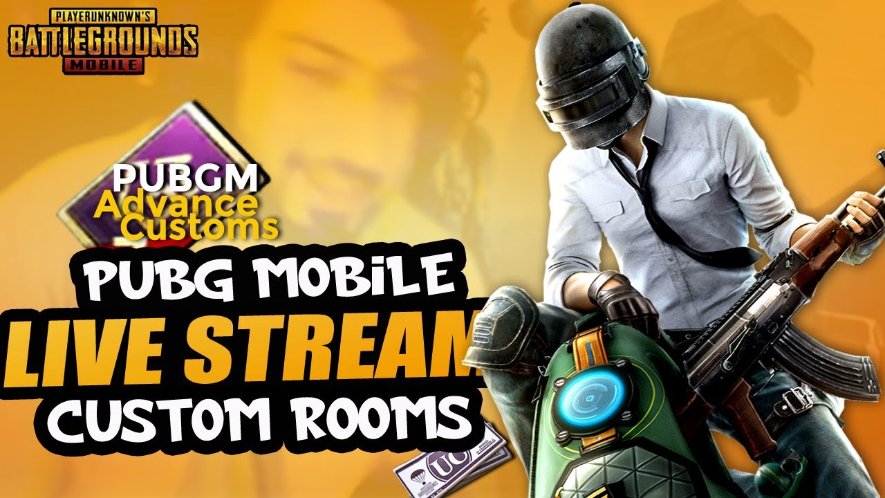PUBG MOBILE UNLIMTIED ADVANCE CUSTOM ROOMS LIVE STREAM - ROYALWASI GAMING