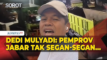 Dedi Mulyadi Respons Demo Sopir Truk Blokade Jalan Parung Panjang, Peringatkan Pengusaha Tambang