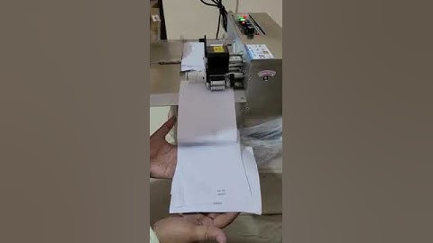 MY 380 Batch Coding machine for MRP, BATCH marking machine