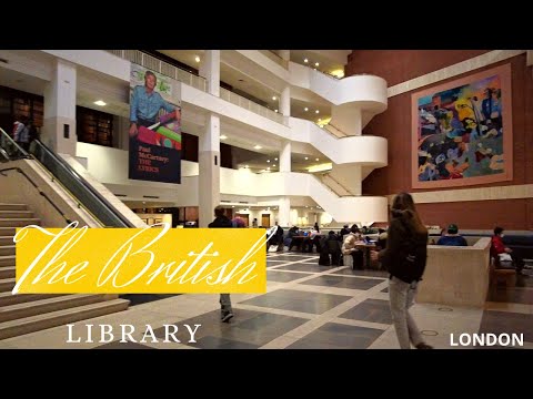 THE BRITISH LIBRARY QUICK TOUR | LONDON