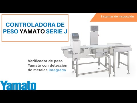 Controladora de Peso Yamato serie J con Detección de Metales Integrada