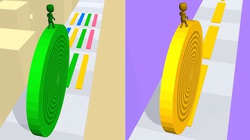 LAYERS ROLL ✨🍭- All Levels Gameplay Walkthrough Android, iOS v.2