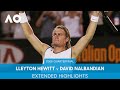 Lleyton hewitt v david nalbandian extended highlights  australian open 2005 quarterfinal