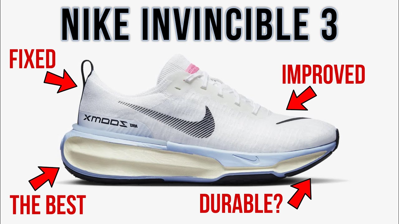 Road Trail Run: Nike ZoomX Invincible Run 3 Fk Initial Video Review: More  Practical! Still Fun?