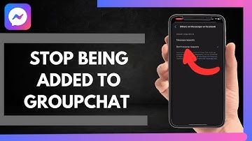 How To Stop Being Added To Group Chat On Messenger