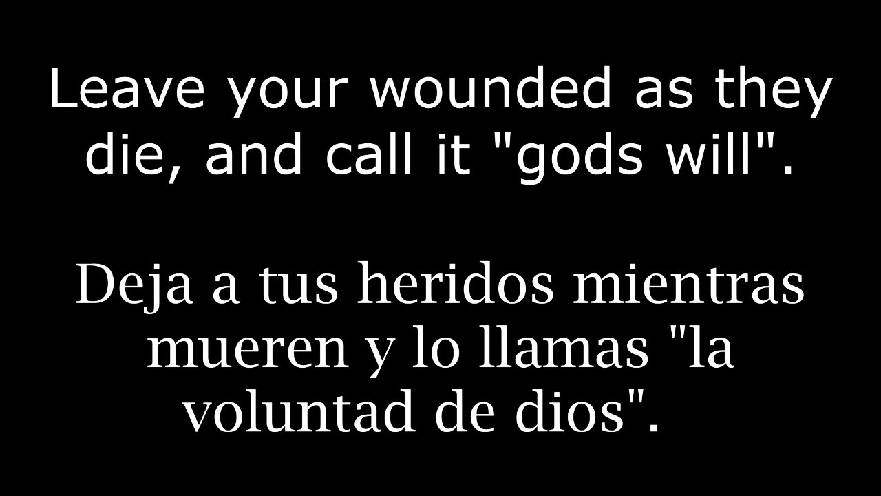 Sabaton - in the name of god [subs ingles-español] - YouTube