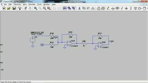 Security Chaotic Signal CIrcuit Using LTspice XVII