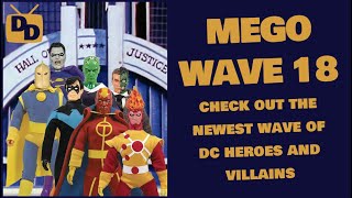 Mego Wave 18 Toy Review | Checking Out the Latest DC Characters from Mego | 2024
