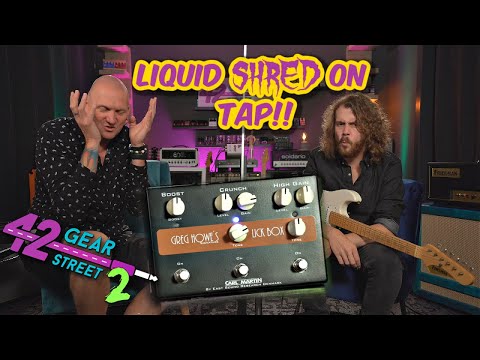 Liquid SHRED on Tap! Greg Howe's Lick Box from Carl Martin | Jamie