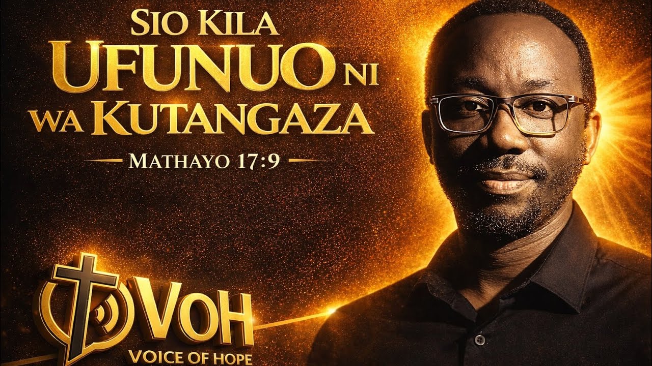 1||SI KILA UFUNUO NI WA KUTANGAZA