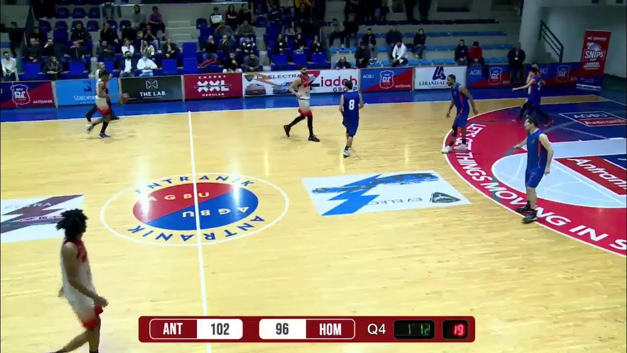 Snips Lebanese Basketball Championship 20222023 ANTRANIK VS