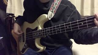 Video thumbnail of "through the wire / kanye west (bass cover)"