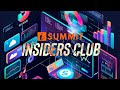 Isummit insiders club launch event internet marketing community