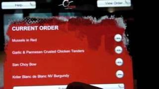The iPad Restaurant Menu