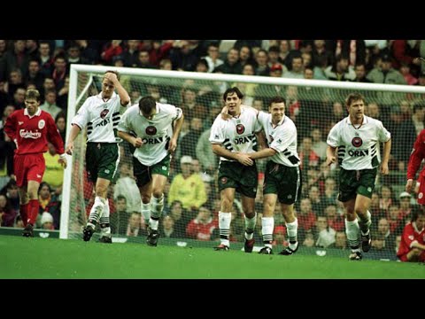 Barnsley beat Liverpool at Anfield during the 97/98 season