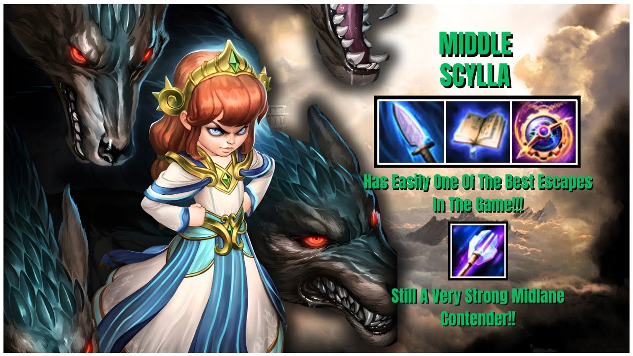 Сцилла Мидл || Имеет один из лучших эскейпов в игре, всё ещё сильный претендент на место мидлейнера