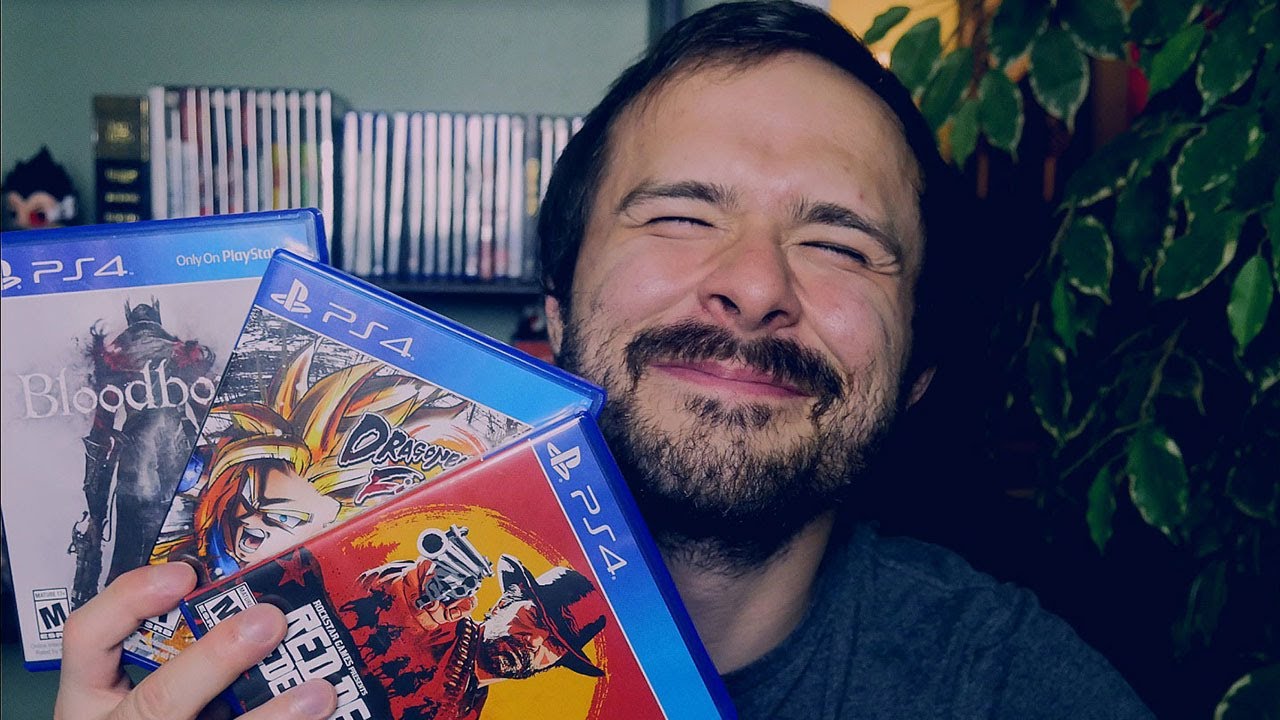 ASMR fast tapping on video game cases