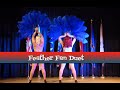 Feather Fan Burlesque Duet