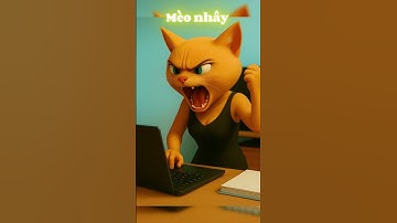 Mèo con xem tivi bị mẹ kế đập đi #shorts #cat #catai #ai #meow