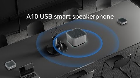 ROCWARE A10 Modular USB AI Microphone with Speaker First Use