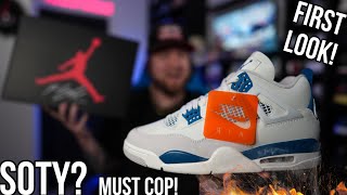 FIRST LOOK! THE 2024 JORDAN 4 “MILITARY BLUE” IS THE SNEAKER OF THE YEAR! “EMOTIONAL”