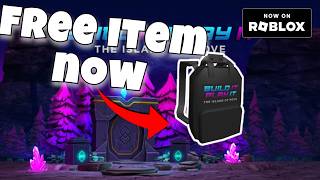 HOW TO GET THE "Build It Backpack"! (Roblox Island of Move)